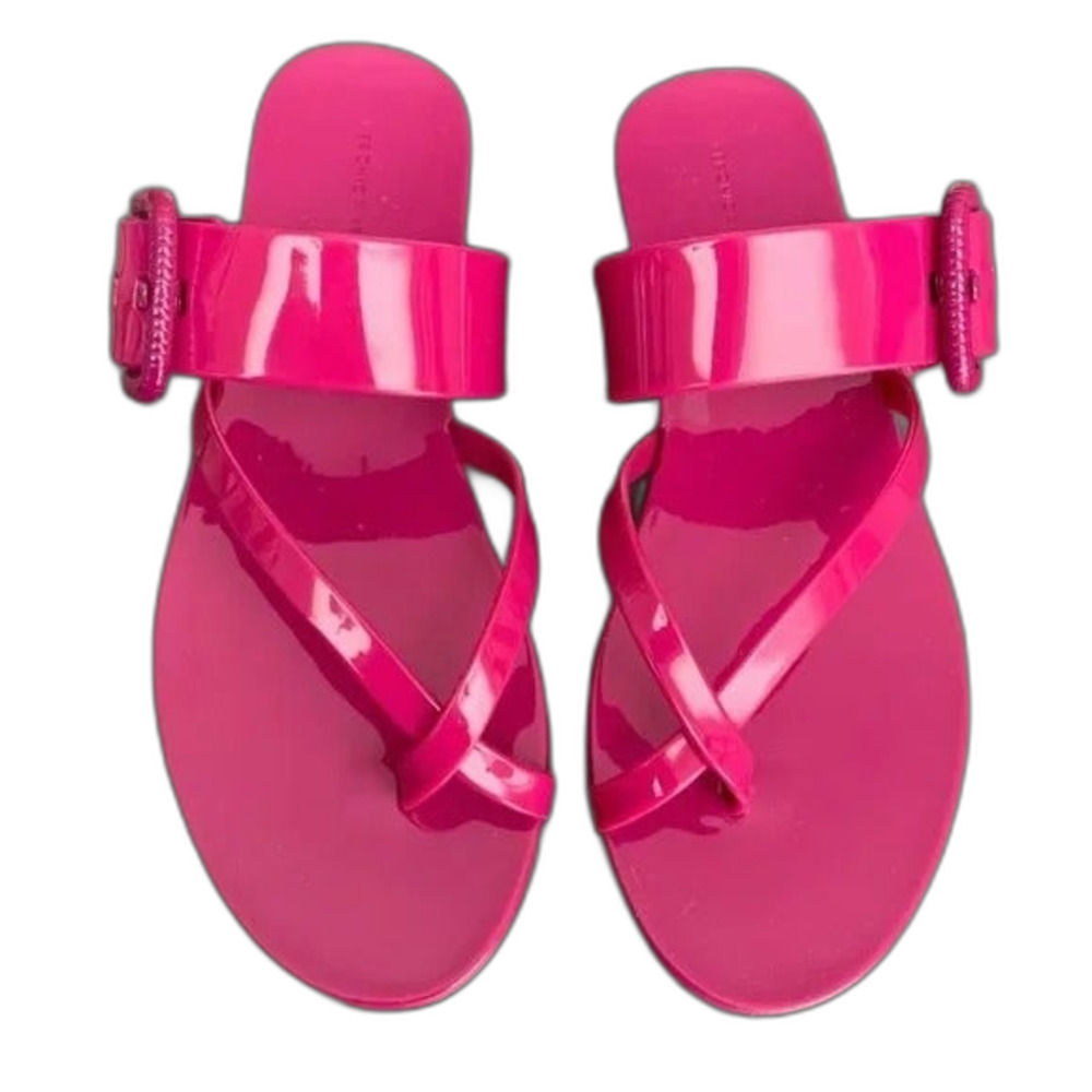 CLOSEOUT SALE MAKE AN OFFER-NWT Veronica Beard Salva jelly sandal - pink size 7M - Picture 2 of 7
